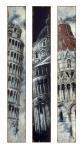  Pisa, Trittico -  Torre,  Duomo,  Battistero
